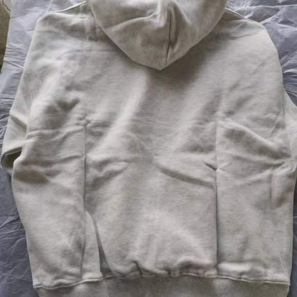 Anine Bing Sport Sweatshirt Light Gray Oversized Hoodie - Picture 5 of 5